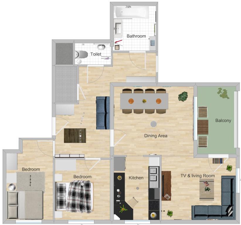 Flat Uno City Viyana Dış mekan fotoğraf
